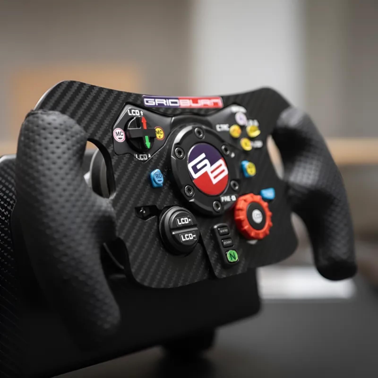 GRIDBURN VF-MB Formula Racing Wheel Add-On – Compatible with